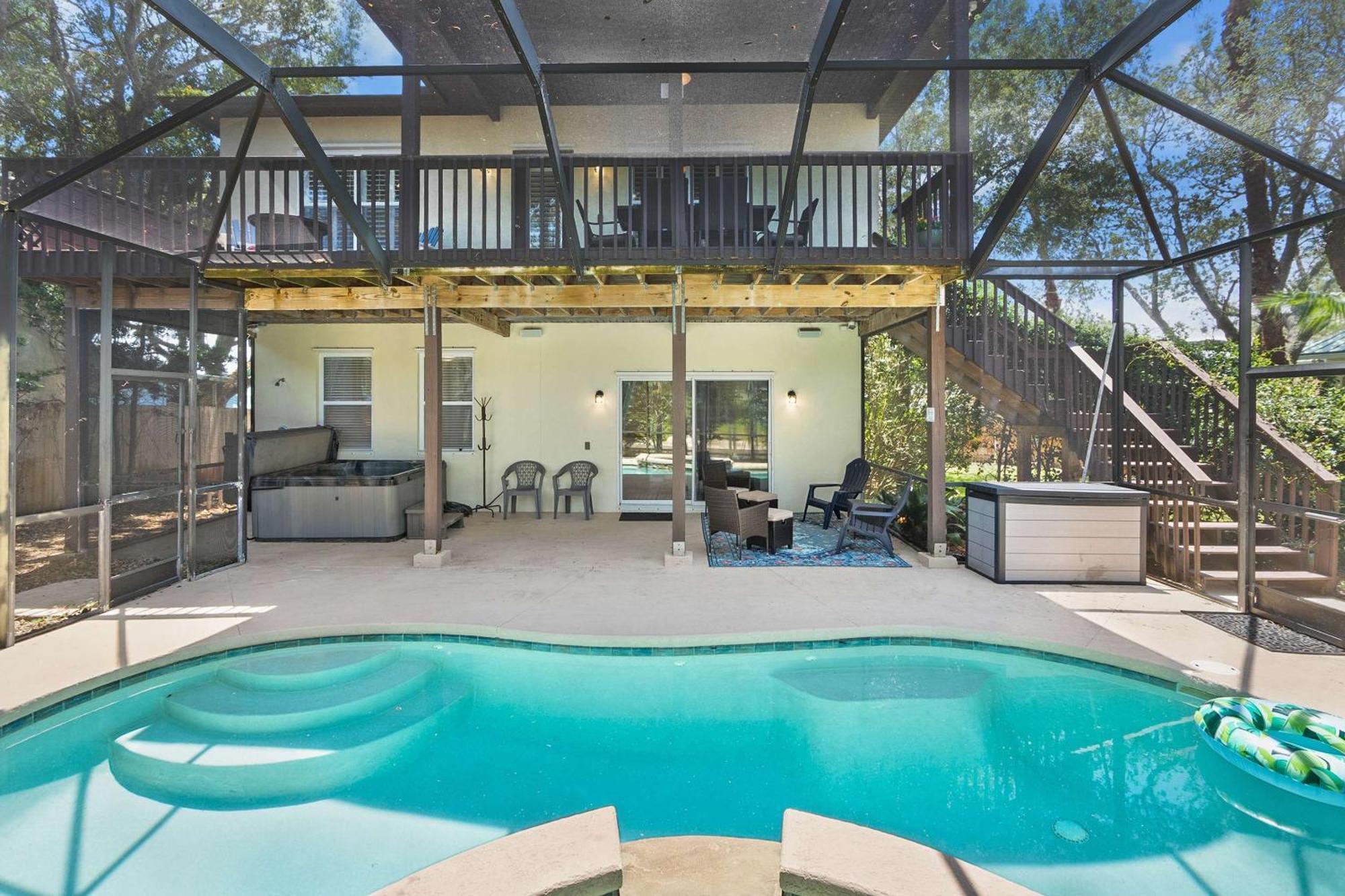 Pool + Hot Tub, Dock, Fishing, Near Beach! St. Augustine Exterior photo
